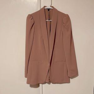 Express blazer in mauve, size small